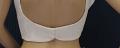 White Georgette Choli / Stitched Blouse for Saree (Large 42)